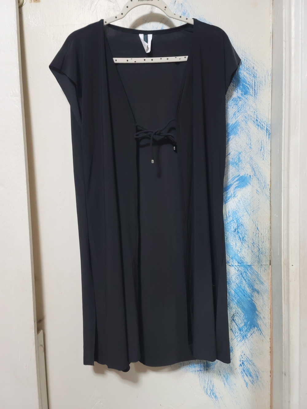 Black Swim Cover Up , size L